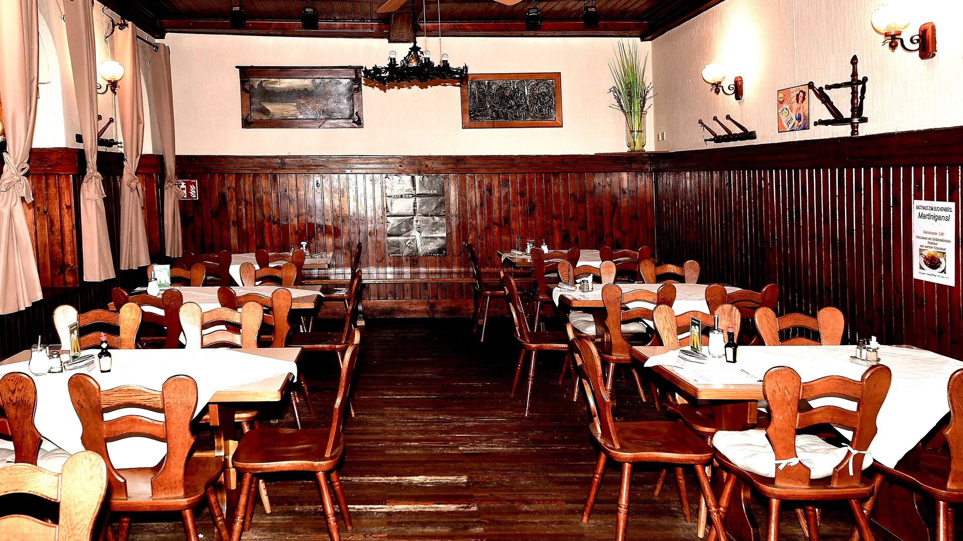Gastgarten des Buchenbeisl